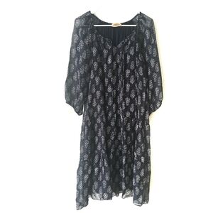 CARTOON Silk Blend Peasant Dress 10